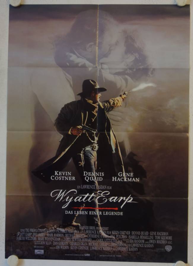 Wyatt Earp original release german movie poster